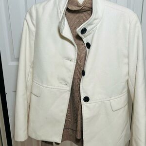 Old Navy Cream Women's Blazer Jacket